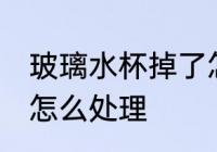 玻璃水杯掉了怎么处理 玻璃水杯碎了怎么处理