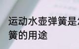 运动水壶弹簧是怎么用的 运动水壶弹簧的用途